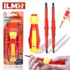 3 In 1 Insulated Screwdriver Set PH1/PH2 Multi-Purpose Screwdriver Electricians Slotted Cross Screwdriver Bit Tools Kit Set