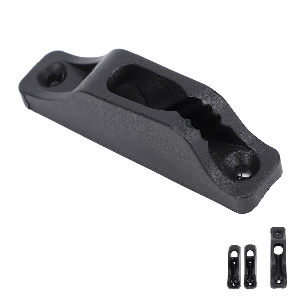 Лодочный трос Клемма Утка Нейлоновая Нескользящая Стабильная Крепежная Клемма для Яхт Кораблей Черный