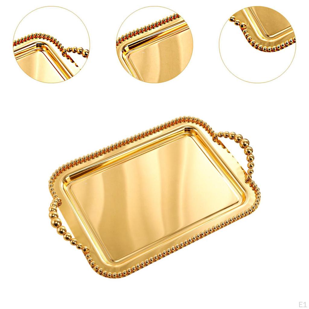 Прямоугольный поднос для сервировки, декоративная элегантная чашка для чая Tay, украшения для десерта, еда для