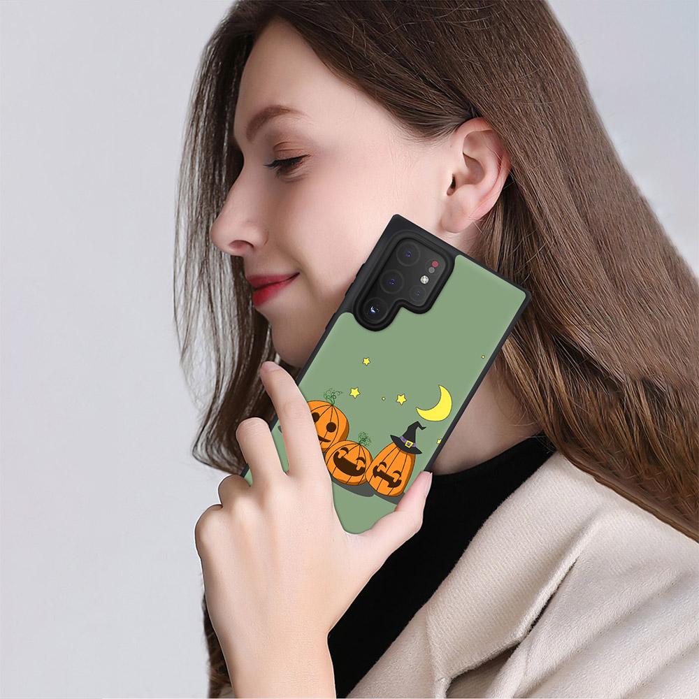 Happy Halloween Pumpkin Phone Case For Samsung Galaxy S10 S20 S21 S22 Fe Plus Ultra Note 10 Lite A10 A20 A30 A52 A71 A72 Coque