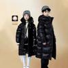 Boys Kids Girls Winter Duck Down Jacket Thickness Long Warm Puffer Coat Boys Waterproof Hooded Parkas Kids Snow Outerwear