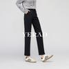 Nine point suit pants, women's casual pants, straight leg pants, commuting slimming pants, smoke pipe pants