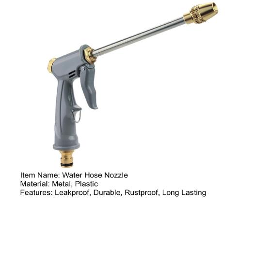 Насадка для водяного шланга, регулируемый режим распыления высокого давления, быстрый разъем, герметичный универсальный вращающийся распылитель, бытовой инструмент для мойки автомобилей