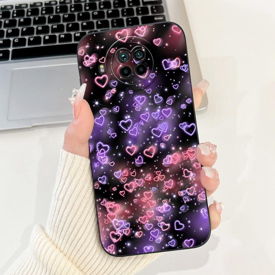 For Xiaomi Mi 10T Lite 5G Case Cute Cat Cartoon Cover Soft TPU Matte Phone Case For Xiaomi Mi 10i Mi10i 10TLite 5G Fundas Bumper