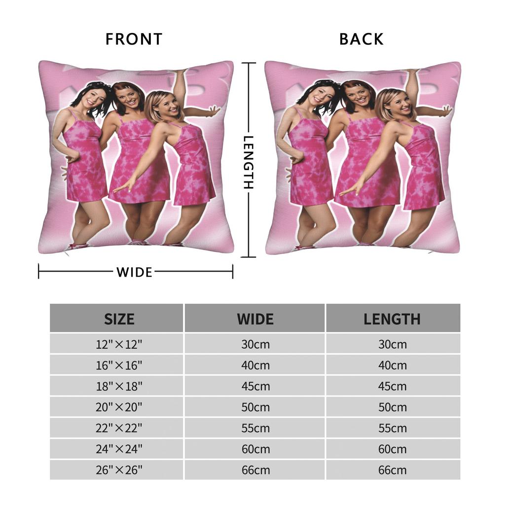 Pillow Case K3 Studio100 Comfy Pillow Cover For Sofa Couch Bed Living Room Cute Funny Pillowcases