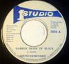 7inch Record SOUND DIMENSION / BASIL GABBIDON - Darker Shade Of Black / Enie-Meanie NONE Studio One Jamaica Reggae, Ska & Dub Used