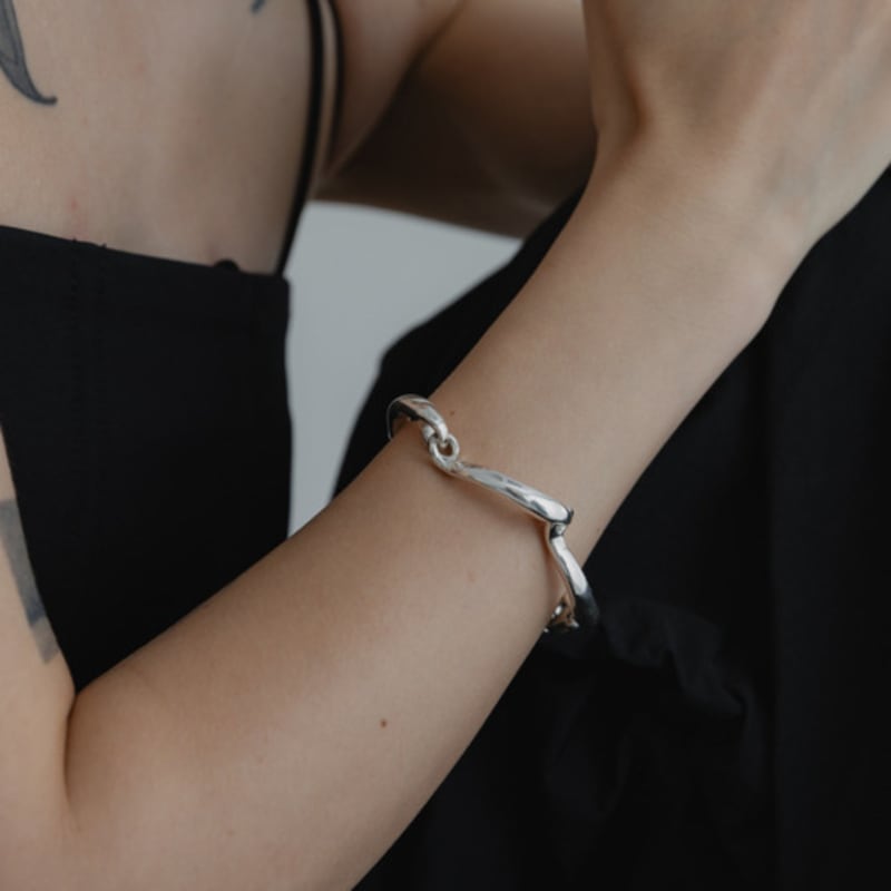 urban Modular Wave Chain Bracelet