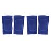 2 пары волейбольных наколенников синего цвета, высокоэластичные, тканые, дышащие защитные наколенники для Ба