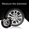 Автомобильная наклейка C GLE W212 4 шт./комплект 75 мм Для Mercedes Benz AMG W203 W206 W220 W205 W211 W212 Колпачки ступицы центрального колеса автомобиля Эмблема Benz