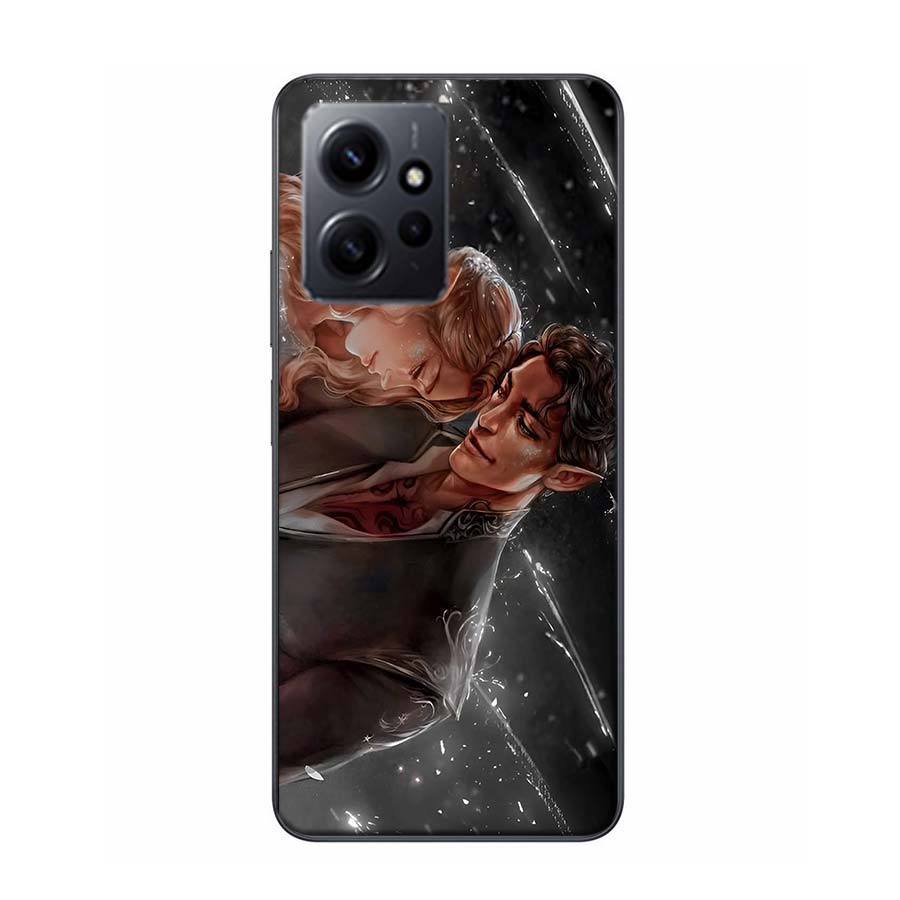 Чехол для телефона Acotar A Court of Mist and Fury Для Redmi 12 13C 12C 15C 9 10 10C Note 13 Pro Plus 14 15 Pro 9T 9C 9A Мягкий чехол из ТПУ