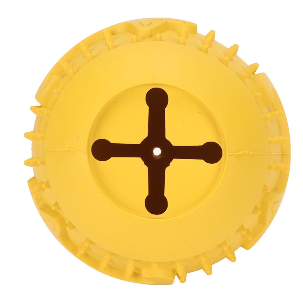 Dog Treat Toy Ball IQ Training Teeth Cleaning Rubber Dog Leakage Food Ball for Dogs Puppies Pets