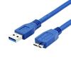 Black USB 3.0 To Micro-B Full Copper Mobile Hard Disk Data Cable