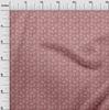 oneOone Cotton Flex Dusty Pink Fabric Toile Craft Projects Decor Fabric Printed By The Yard 40 Inch