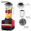 2000W Heavy Duty Commercial Blender Stationary Mixer Food Processor Ice Smoothies for Kitchen High Power Juicer Blender BPA Free