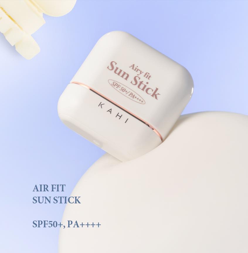 KAHI Солнцезащитный стик Airy Fit SPF 50+ PA++++ 14г
