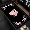 Keyboard Pad Laptop Lock Edge Extended Mousepad Kawaii Vintage Flower Pattern Office Pc Gaming Gamer Desktop Protection Mat Rug