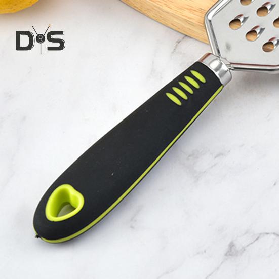 Терка для сыра из нержавеющей стали, эргономичная длинная ручка, вкусная овощерезка для жульена