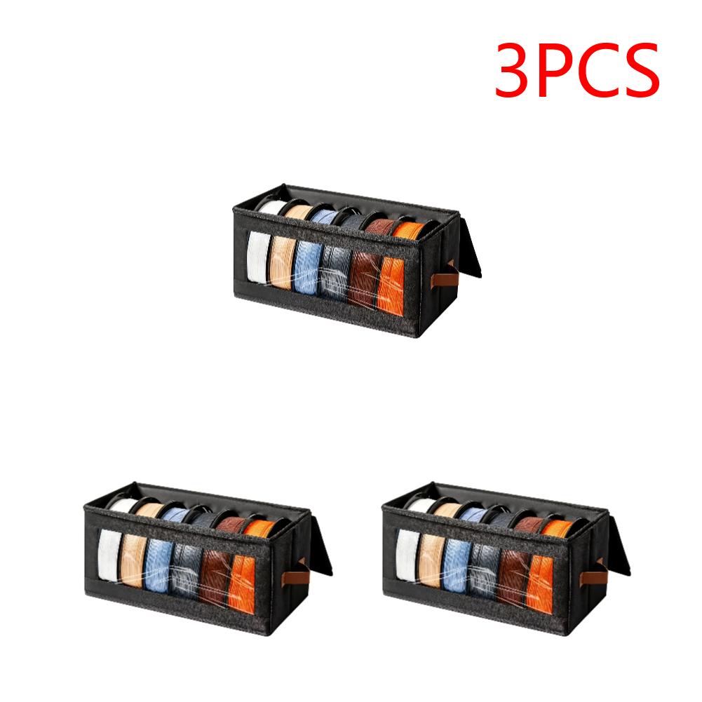 3D Printer Filament Storage Containers with Desiccants Filament Rack and Organizer Box Stackable for Home Office Workshop Studio