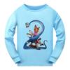 Children's Summer Sports T-shirt  Long Sleeve Printed Tops