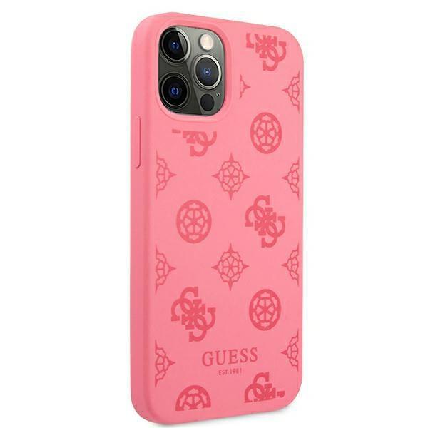 Guess Guhcp12Llspefu Iphone 12 Pro Max6,7 Fuksja/Fuchsia Hard Case Peony Collection