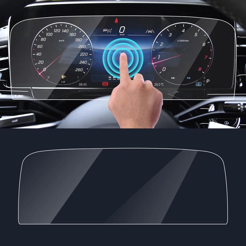 For Mercedes Benz E Class 2024 W214 E300 trument Screen Film Dashboard Tempered Glass Screen Protector Film Accessories