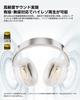 QCY H3S Wireless Bluetooth Headphones Dual Driver ANC -56dB Hi-Res LDAC 102-Hour Playback White Multipoint