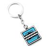 Alloy Keychain Pendant: R6 Anime Game Accessory