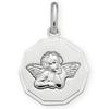 [G2398] - Silver Pendant 'Little Angel' (rhodium) - 15mm