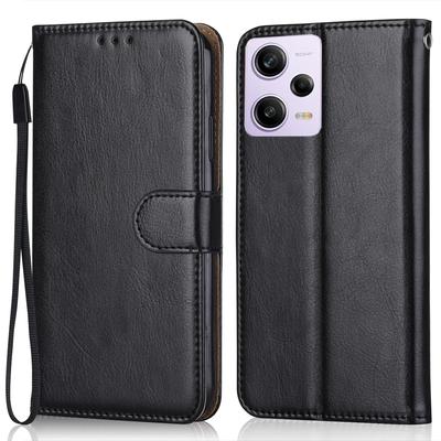 Роскошный модный кожаный раскладной чехол-книжка для телефона Xiaomi Redmi Note 12 Pro Note12 Max, мягкий силиконовый чехол-держатель-кошелек с подставкой