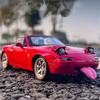 New 1:32 Mazda MX5 MX-5 Supercar Metal Alloy Diecast Toys Car Model Collectibles Birthday Gift Sound & Light Children's Toys Hobbies