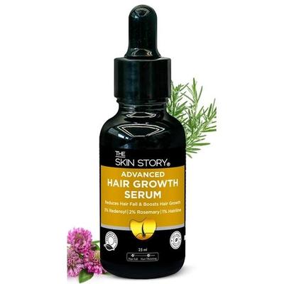 Сыворотка для роста волос The Skin Story для мужчин | Обогащена 3% Redensyl и 2% розмарина | Более густые, сильные | Контроль выпадения волос | Для всех типов волос | 25 мл