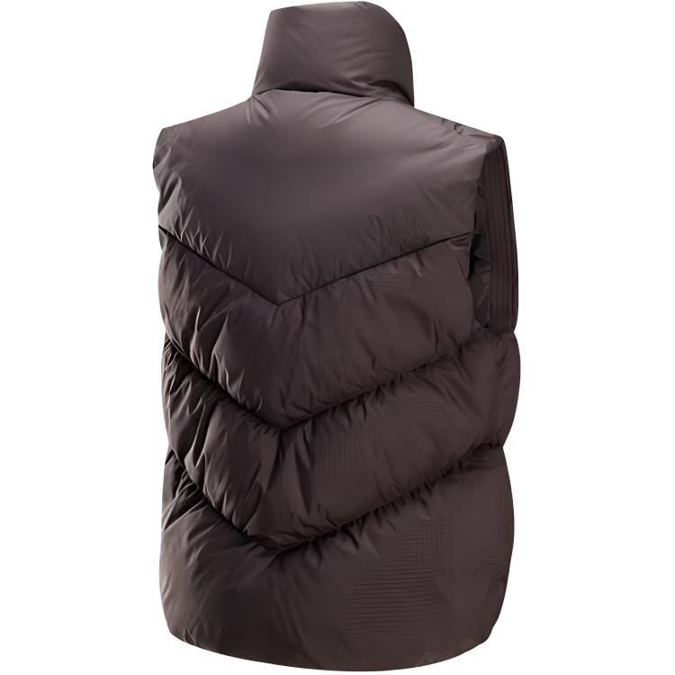 Nike Спортивная одежда Storm-FIT Свободный ветрозащитный водоотталкивающий однотонный пуховый жилет Женские жилеты минерально-серого цвета HF7897-004