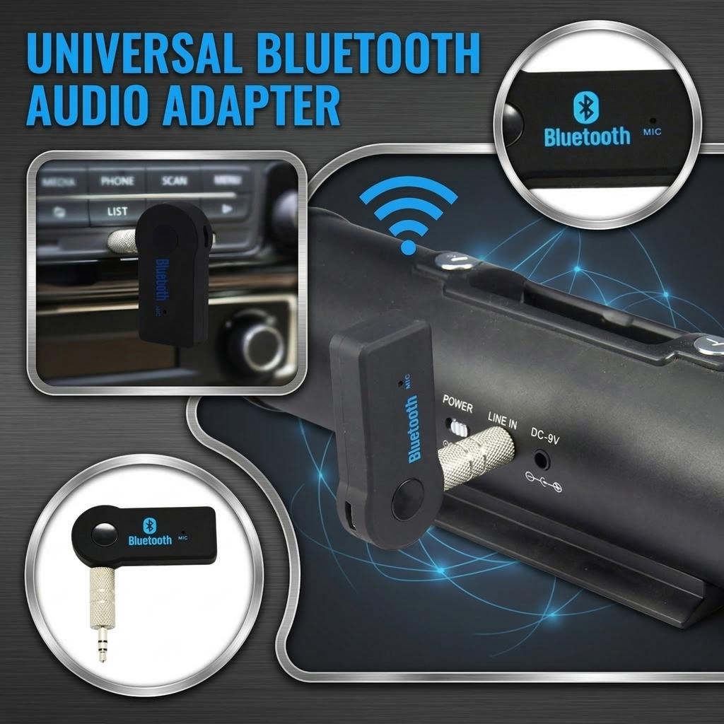 Автомобильный Bluetooth-аудиокомплект, потоковая передача музыки и звонки без рук