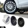 AJD1 4Pcs 54mm Original Car Wheel Center Hub Caps Covers Hubcap accessories For Ford Focus Mustang Fiesta Mondeo Kuga Transit Escape