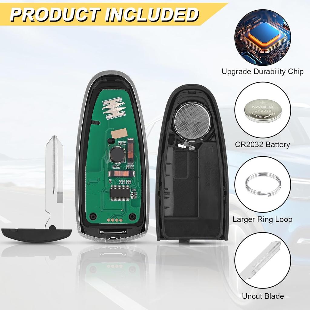 Key Fob Replacement for 2012- Ford Focus/ 11-15 Edge Explorer/ 17-20 Escape/ 15-17 Expedition/ 13-19 Flex Taurus/Lincoln MKS MKT MKX Navigator Car