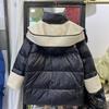 Зима-Осень модная женская свободная однотонная куртка с мягкой подкладкой на молнии и воротником с капюшоном, универсальное теплое белое пальто на утином пуху