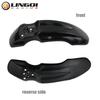 LINGQI RACING Motorcycle CRF50 Front Wheel Fender Plastic Mudguard Splash Protective Cover For CRF50 Pit Bike Accessories