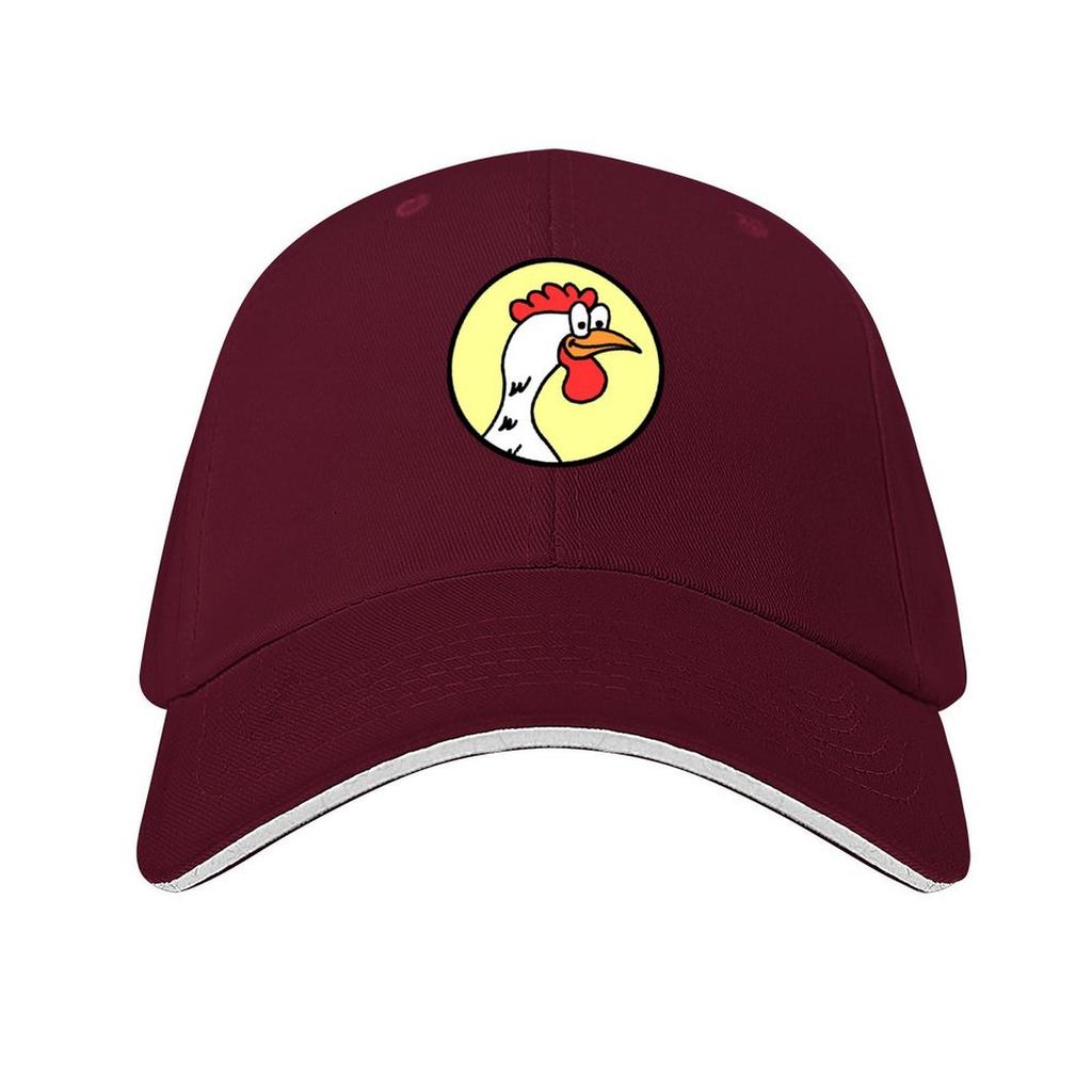 Silly Chicken Head Cartoon Pattern Baseball Cap Beach Bag Sun Hat For Children F Rave Boy Womens