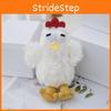 Cute Fluffy Chicken Plush Keychain Perfect Girls Bag Charm Adorable Pp Cotton