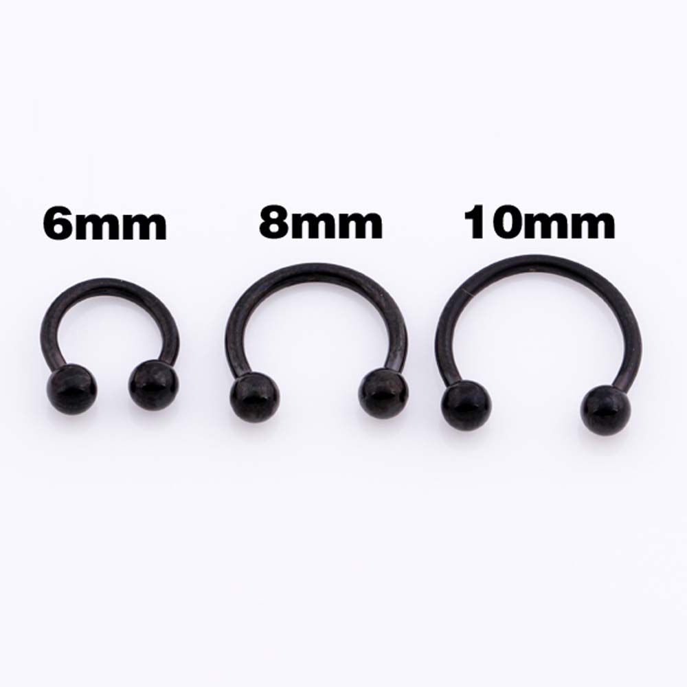 Для женщин круглые кольца в форме буквы C из нержавеющей стали кольца для носа кольца для губ украшения для пирсинга тела