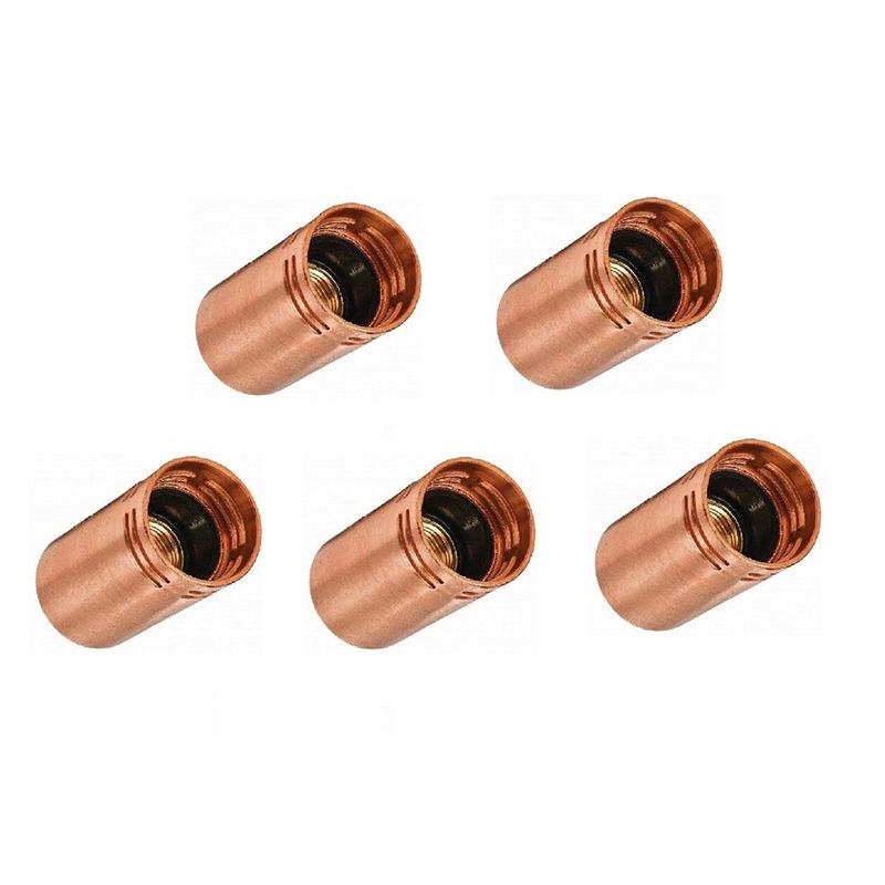 34CT Для газовой горелки MIG-сварки Регулировочный винт Совместим с Lincoln 300 400 #3/#4 для серии 24CT Медный наконечник Упаковка 5 шт.