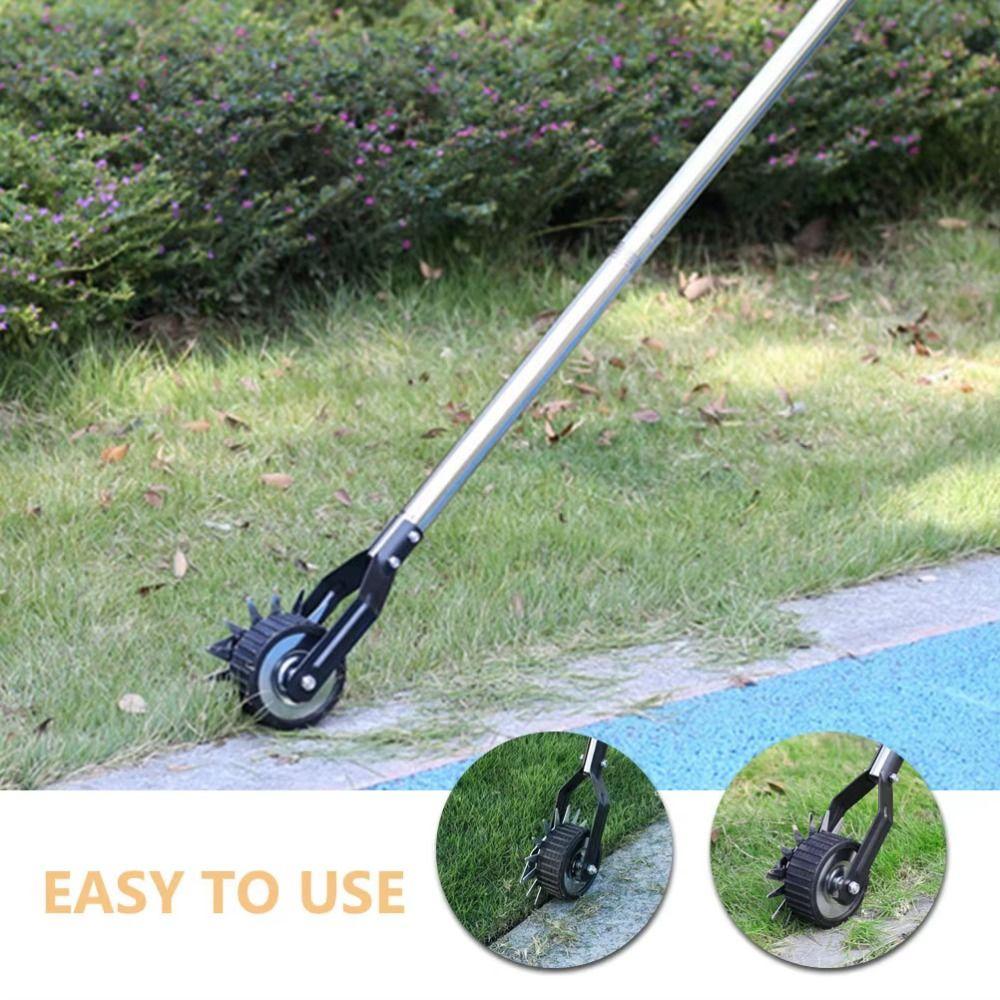Adjustable Handle Garden Edging Tool Fast Lawn Edger Manual Lawn Trimmer Precision Edging