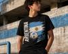 Футболка Аргентина 2026 | Аргентинский Футбол Soccer | Флаг Аргентины и Мяч | Фанаты Сборной