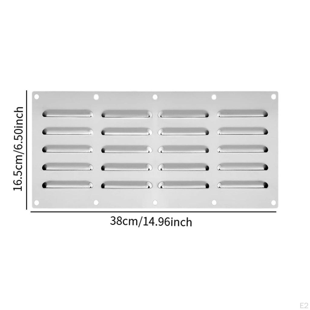 Вентиляционная решетка воздуховода Долговечность Благоустройство дома Вытяжная панель Жалюзийная для стен