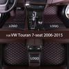 APPDEE Автомобильные коврики для VW Touran 7-местный 2006-2009 2010 2011 2012 2013 2014 2015 Пользовательские автомобильные подушечки для ног автомобильный ковер