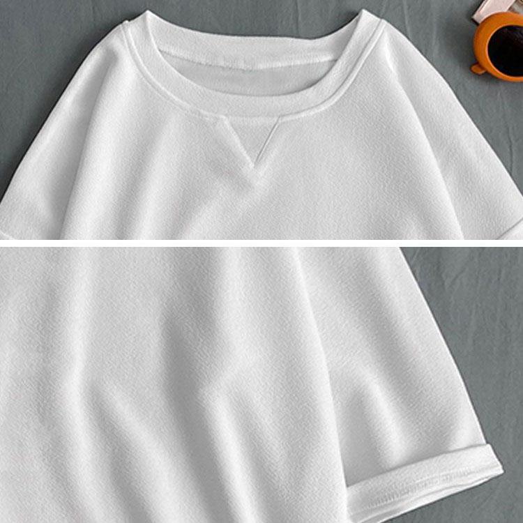 Летняя тонкая футболка с короткими рукавами, мужская толстая рубашка большого размера с пятью точками рукава, корейская драпировка, топы из ледяного шелка с половиной рукавов