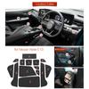 Для Nissan Note E13 противоскользящий коврик для паза под дверью, накладка на дверной паз, аксессуары для интерьера, нескользящие коврики, подставки под стаканы