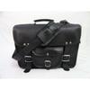 Black Leather Camera Bag Padded Case Messenger Satchel Crossbody Bags