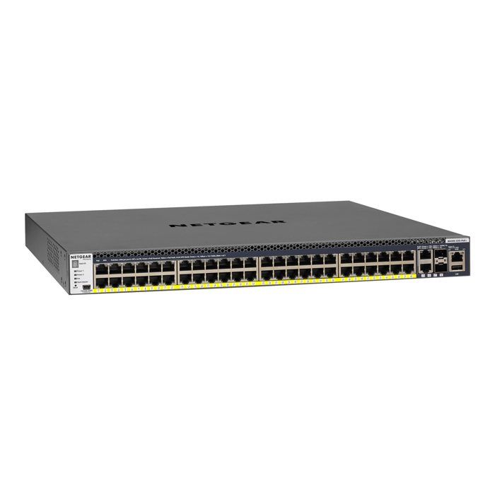 Switch manageable - NETGEAR - M4300-52G-PoE+ - 48x1G PoE+ - 4x10G - Niveau 3