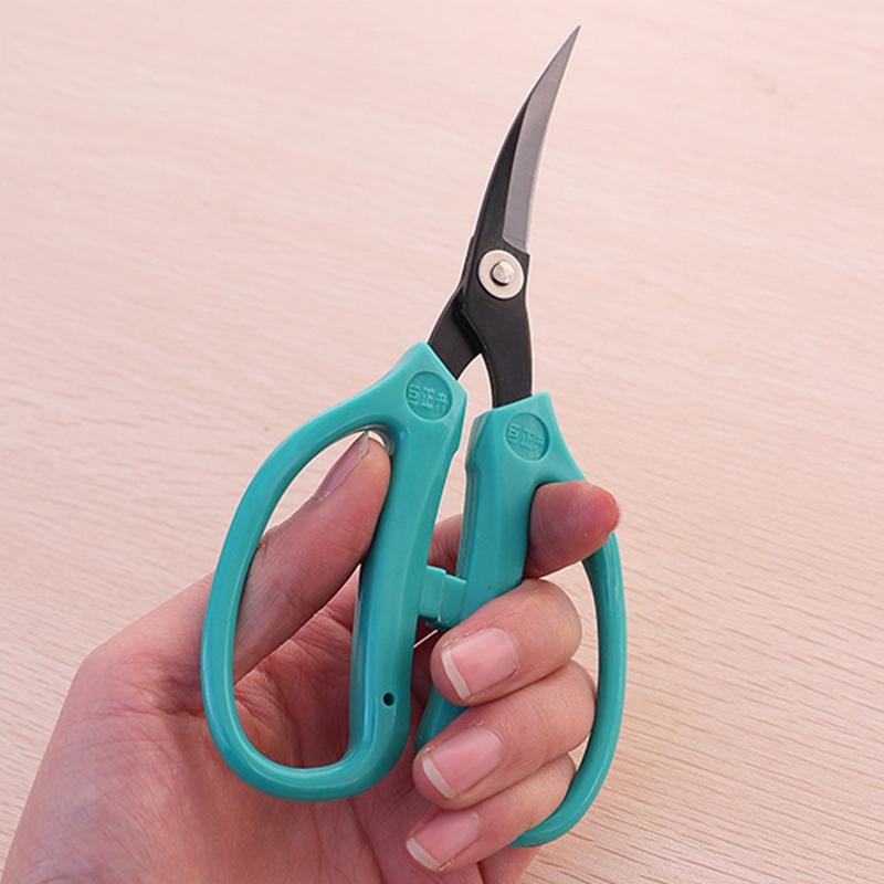 Профессиональные изогнутые швейные ножницы с эргономичной пластиковой ручкой для точной резки